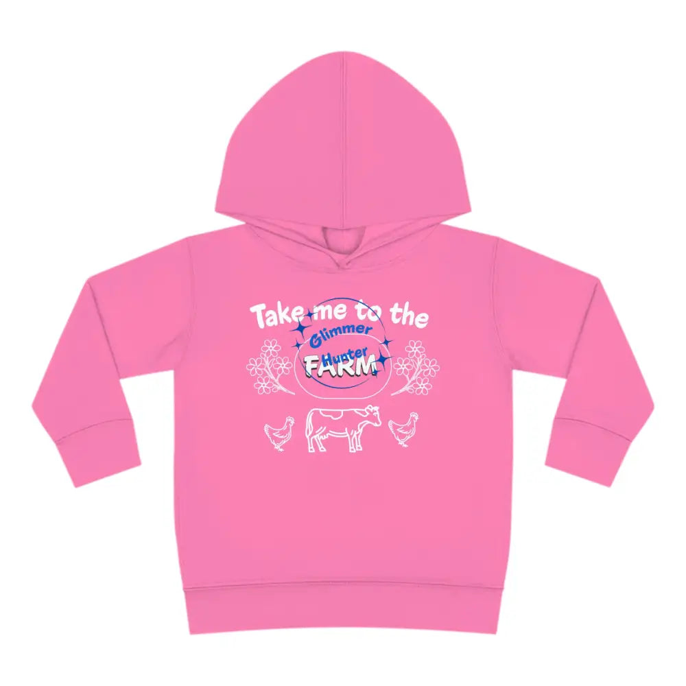 Farm Toddler Pullover Fleece Hoodie