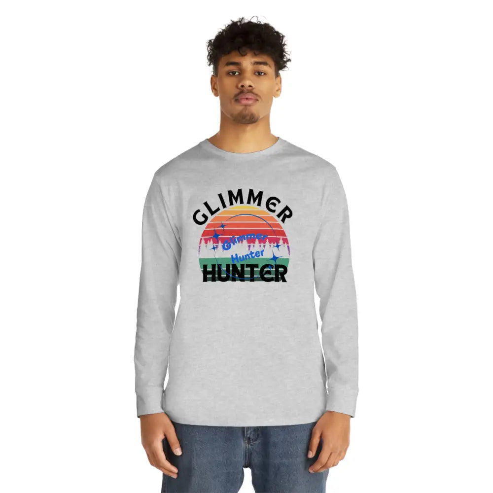 Glimmer Hunter - Long Sleeve Crewneck Tee Long - Sleeve