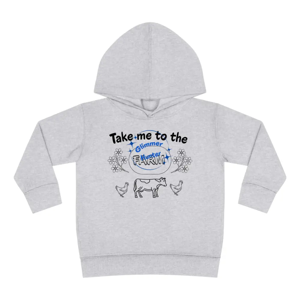 Farm Toddler Pullover Fleece Hoodie