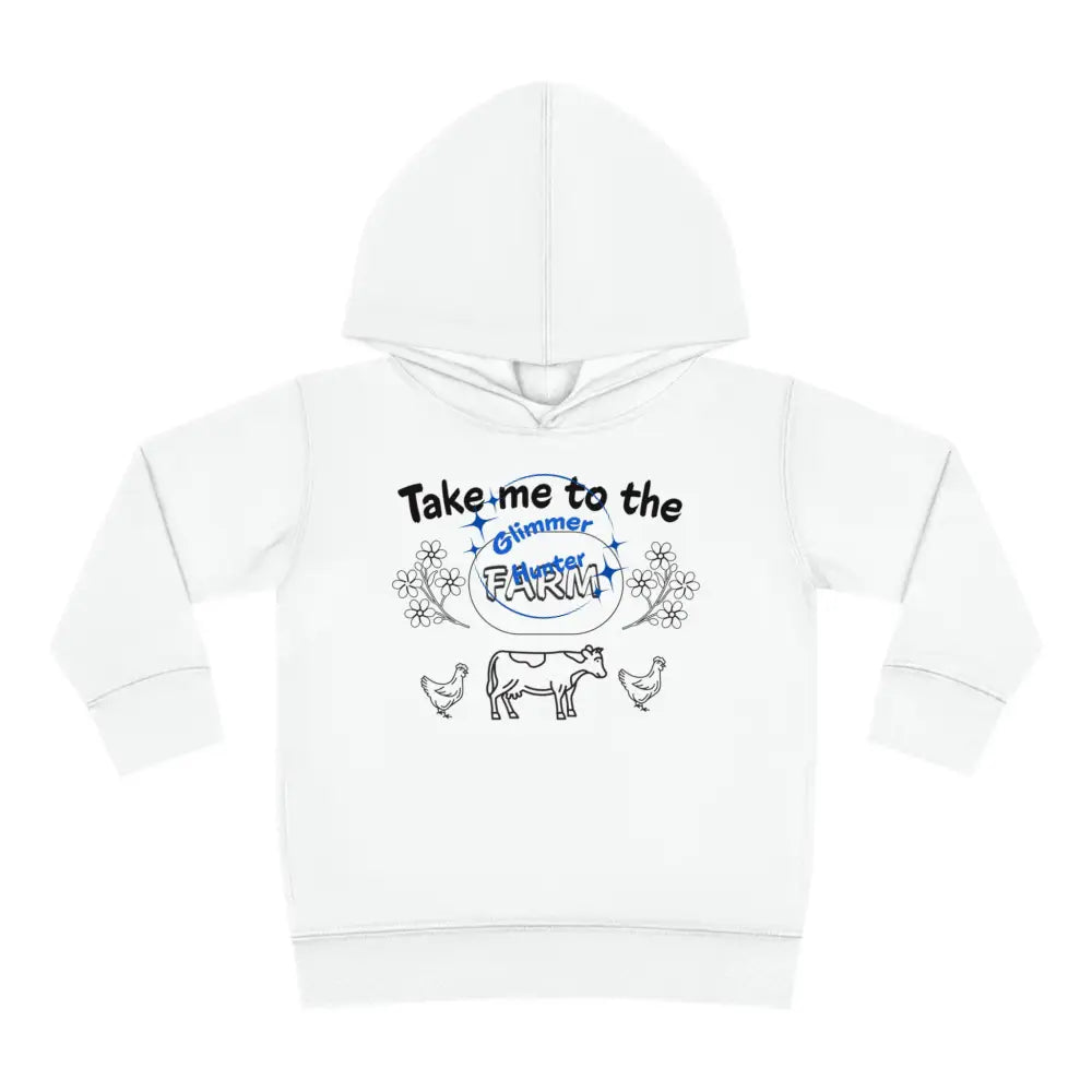 Farm Toddler Pullover Fleece Hoodie