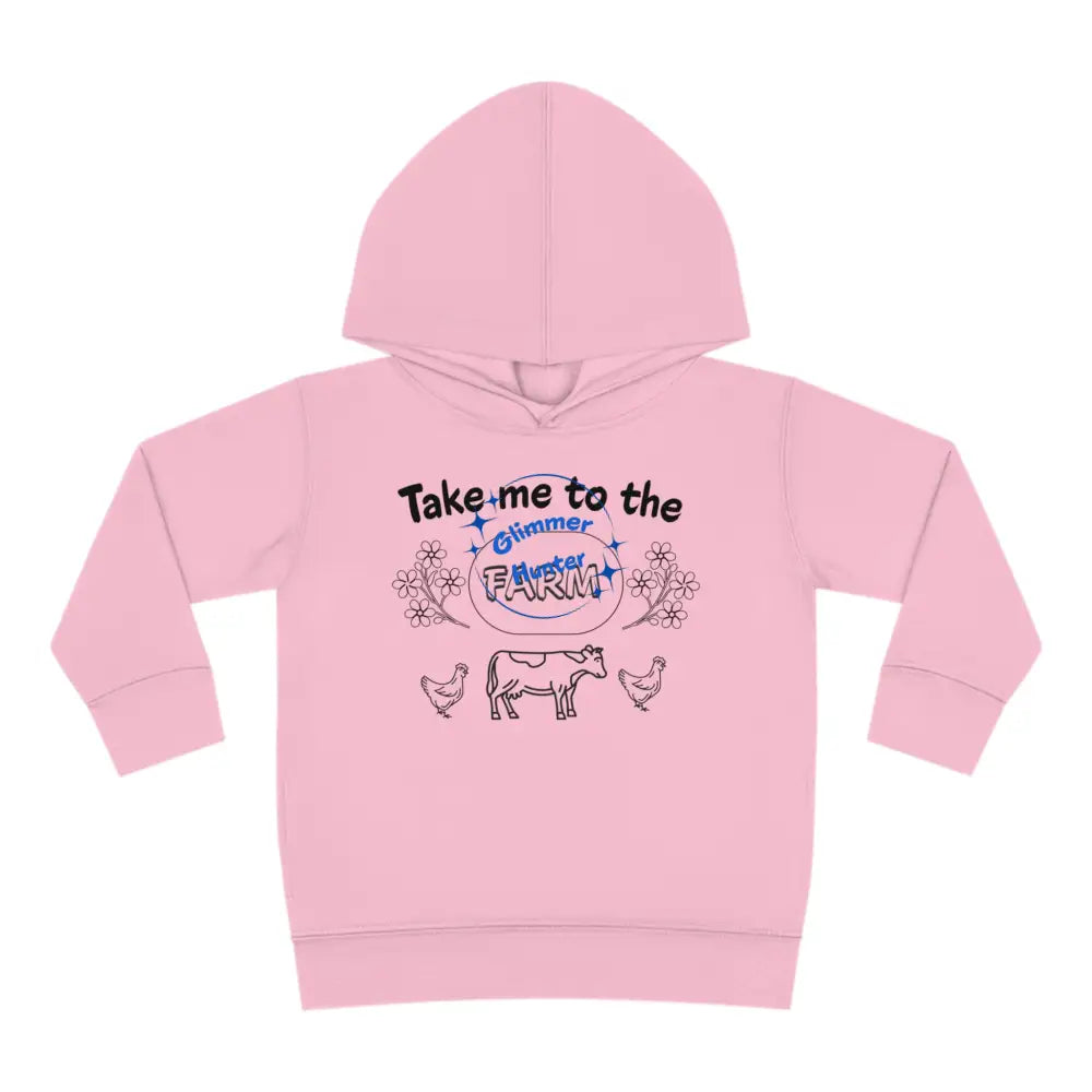 Farm Toddler Pullover Fleece Hoodie