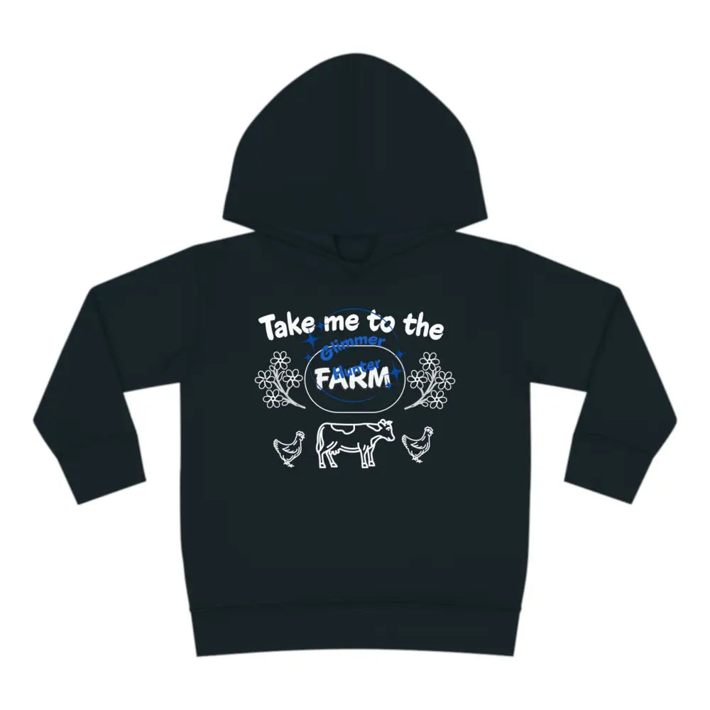 Farm Toddler Pullover Fleece Hoodie