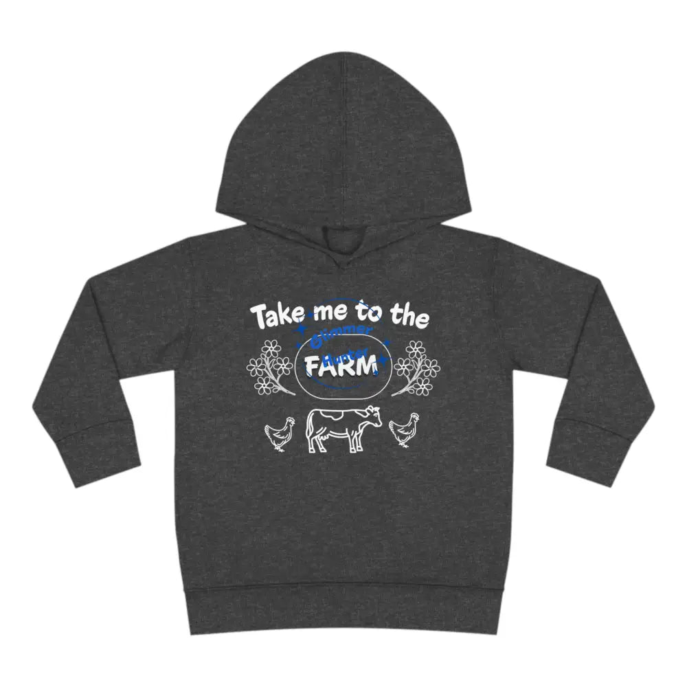 Farm Toddler Pullover Fleece Hoodie