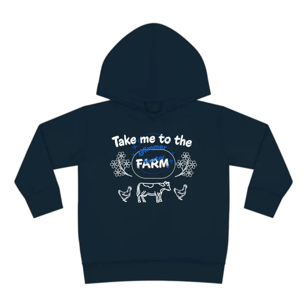 Farm Toddler Pullover Fleece Hoodie