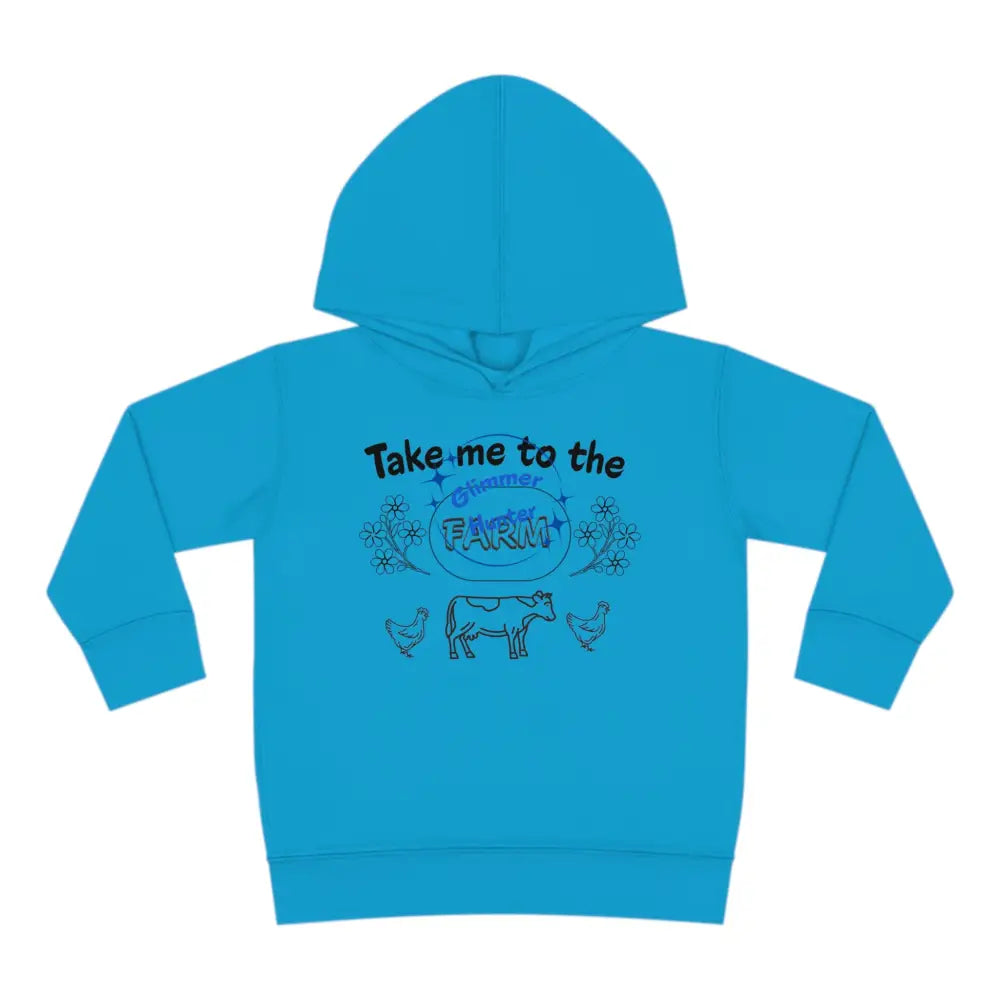 Farm Toddler Pullover Fleece Hoodie