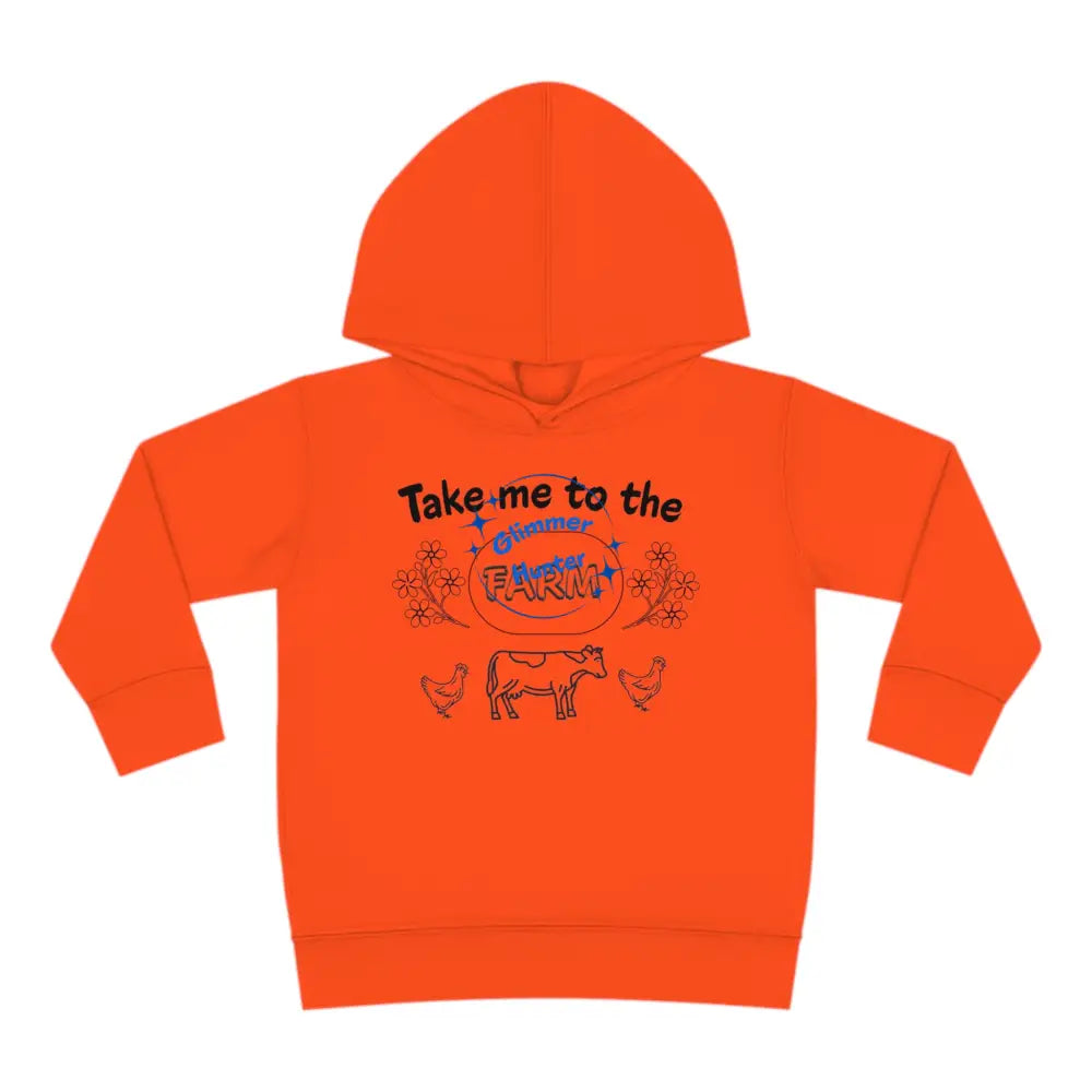 Farm Toddler Pullover Fleece Hoodie