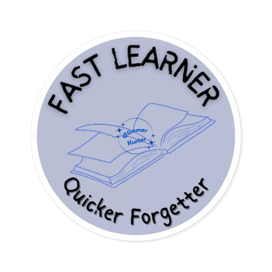 Fast Learner Quicker Forgetter-Indoor\Outdoor 6’ × / Round White Paper Products
