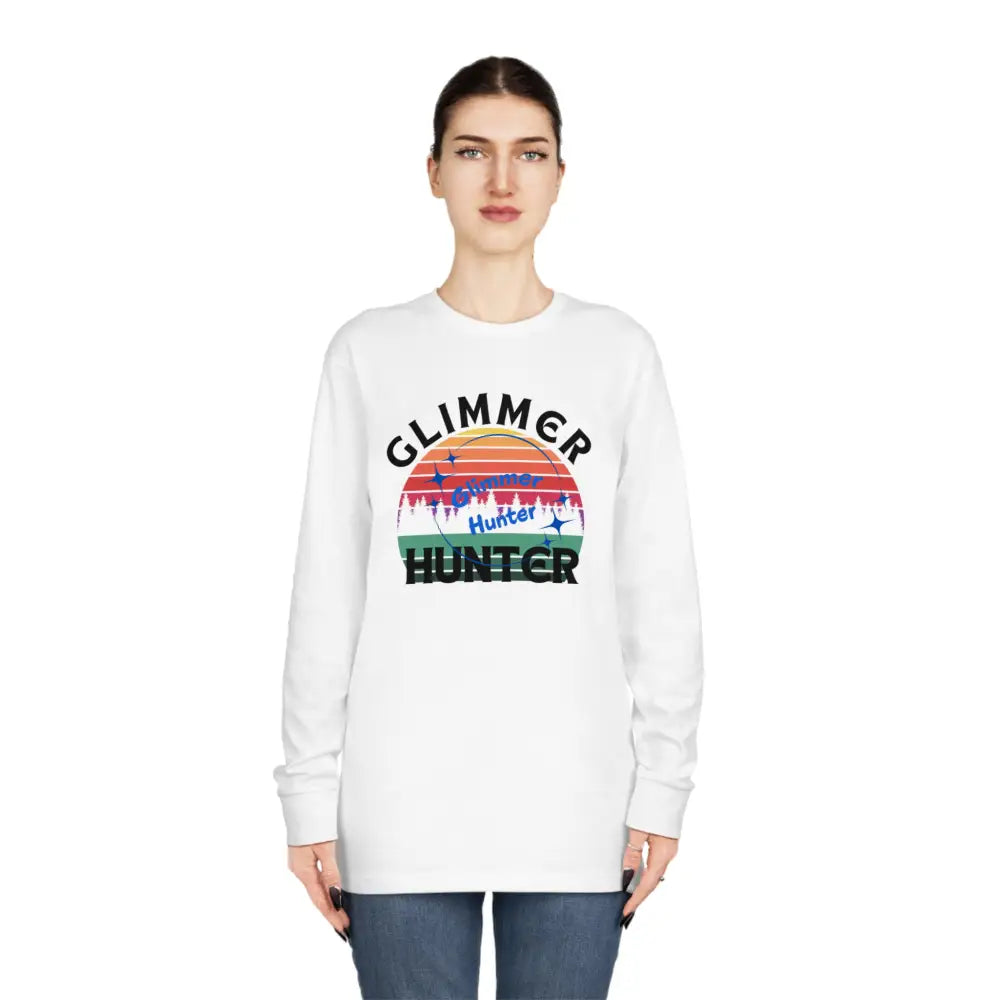 Glimmer Hunter - Long Sleeve Crewneck Tee Long - Sleeve