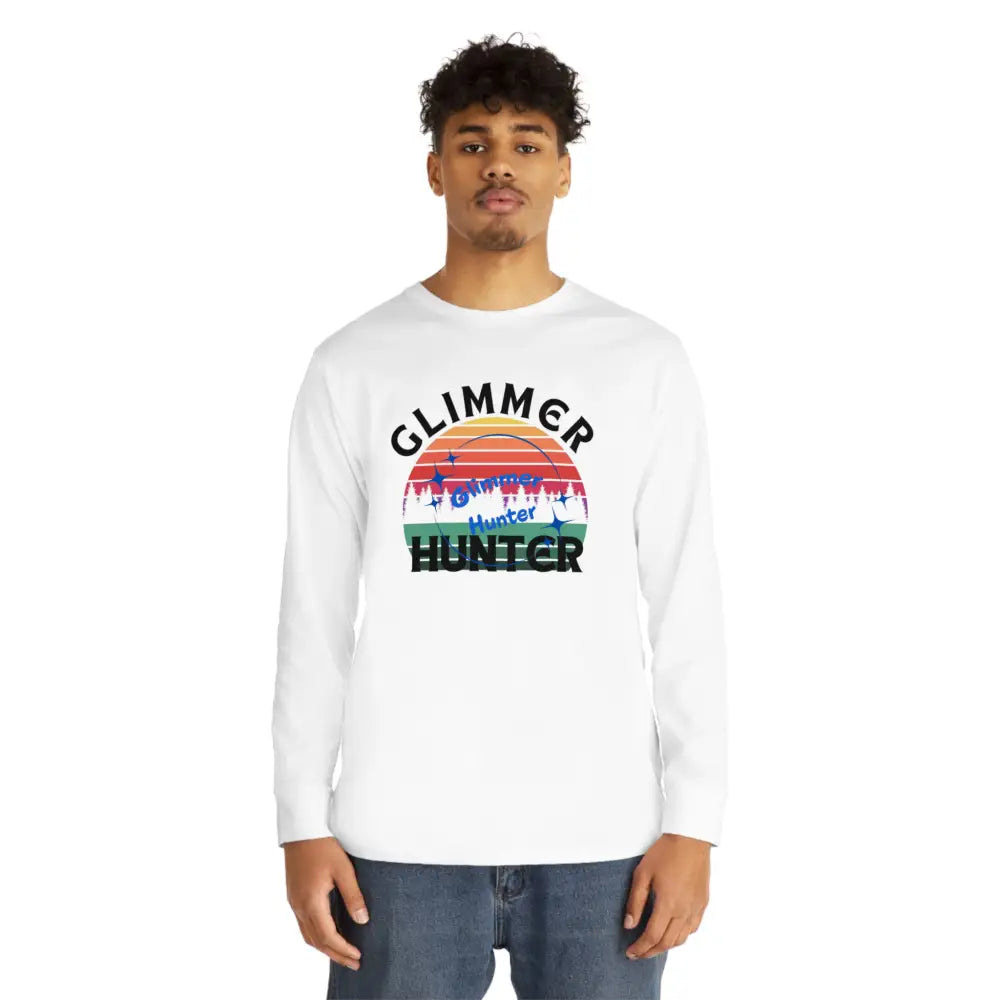 Glimmer Hunter - Long Sleeve Crewneck Tee Long - Sleeve