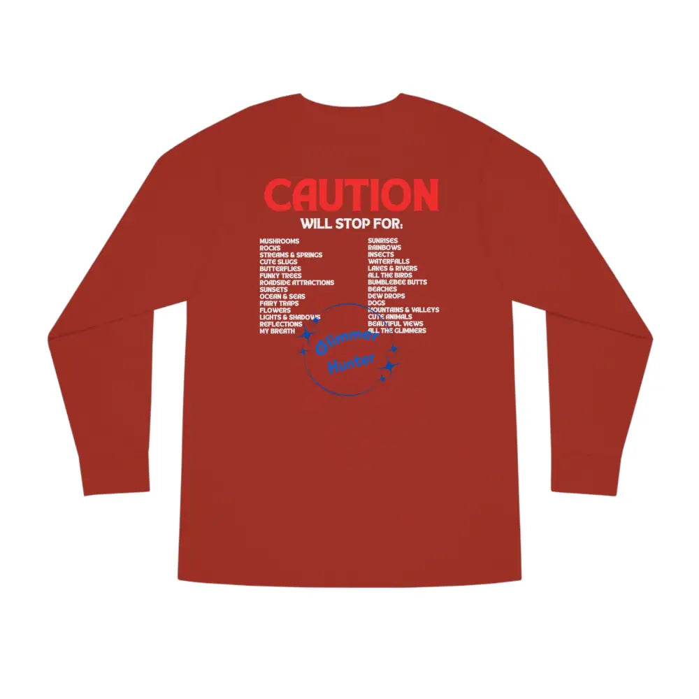 Glimmer Hunter - Long Sleeve Crewneck Tee Long - Sleeve