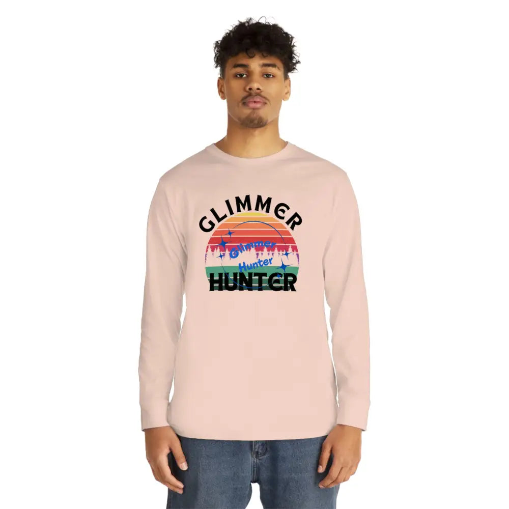 Glimmer Hunter - Long Sleeve Crewneck Tee Long - Sleeve