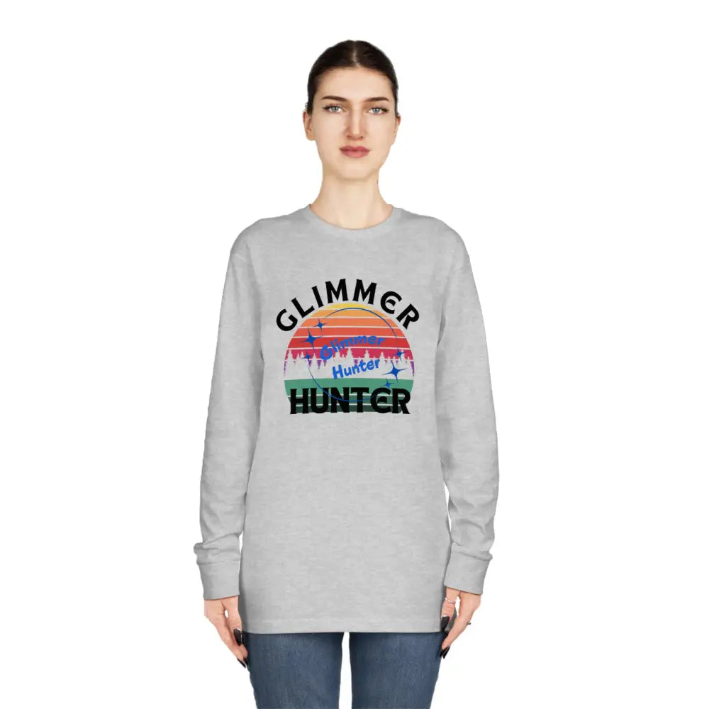 Glimmer Hunter - Long Sleeve Crewneck Tee Long - Sleeve