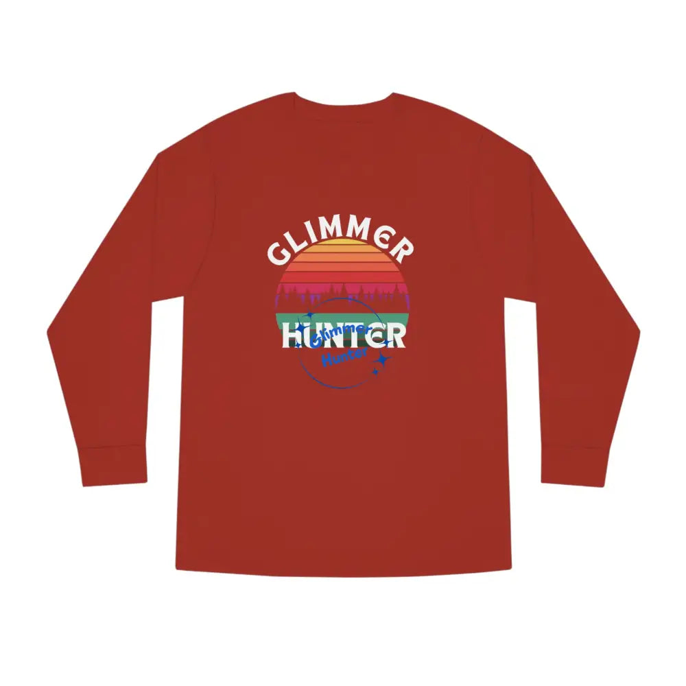 Glimmer Hunter - Long Sleeve Crewneck Tee Paprika / Xs Long - Sleeve