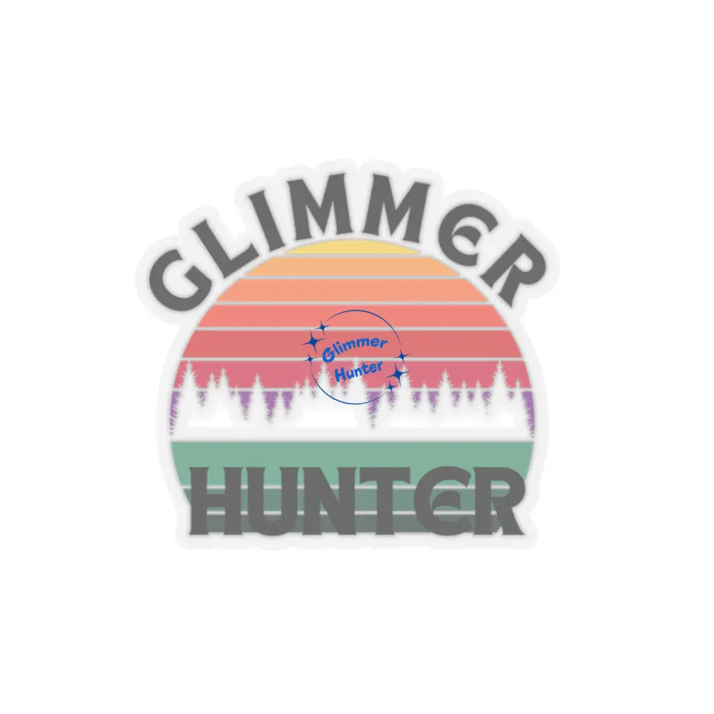 Glimmer Hunter Sticker 2 × / Transparent Paper Products