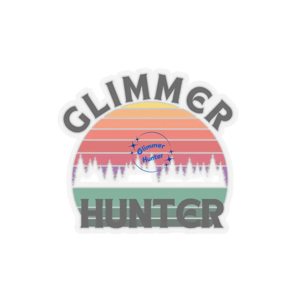 Glimmer Hunter Sticker 3 × / Transparent Paper Products