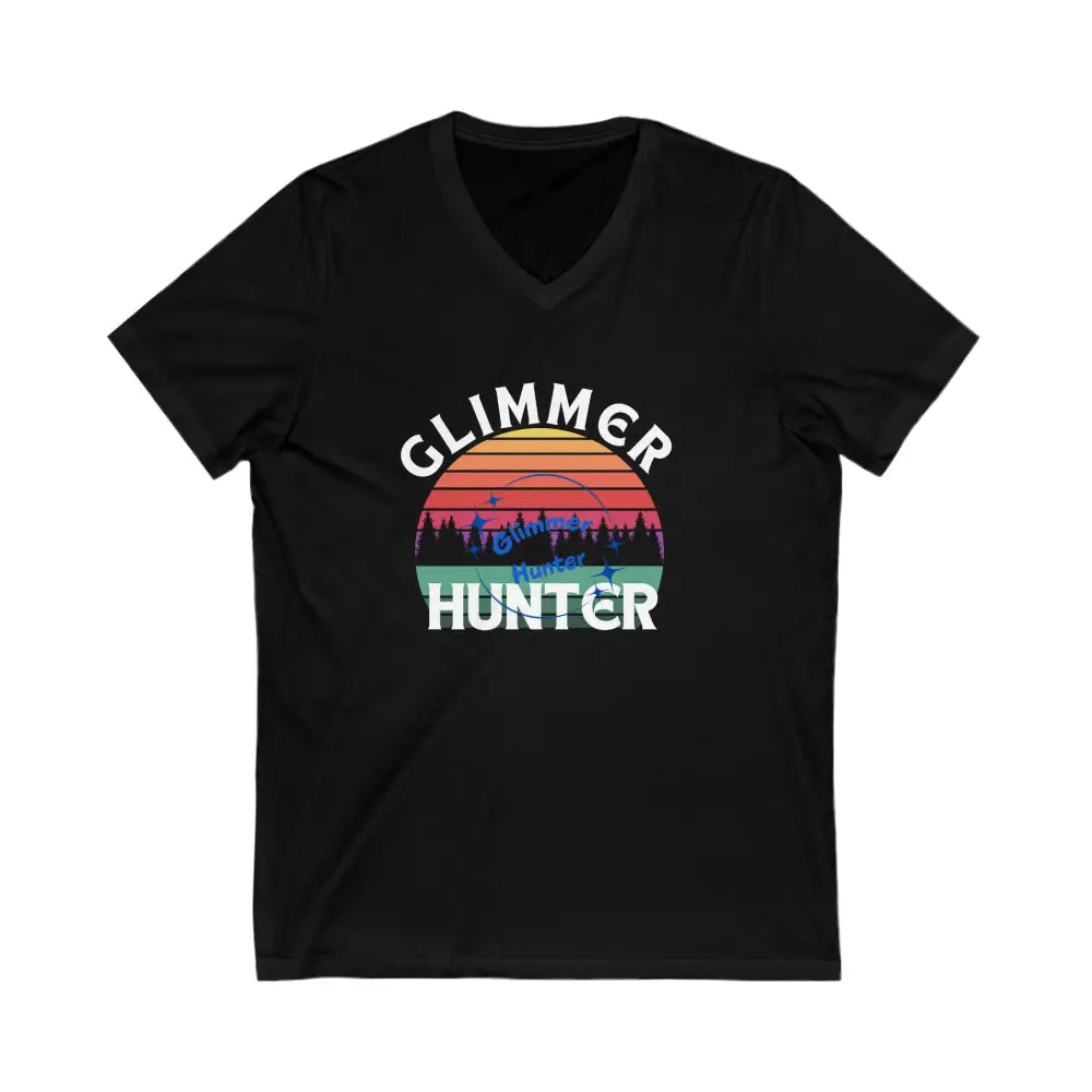 Glimmer Hunter V - Neck Tee Xs / Black V - Neck