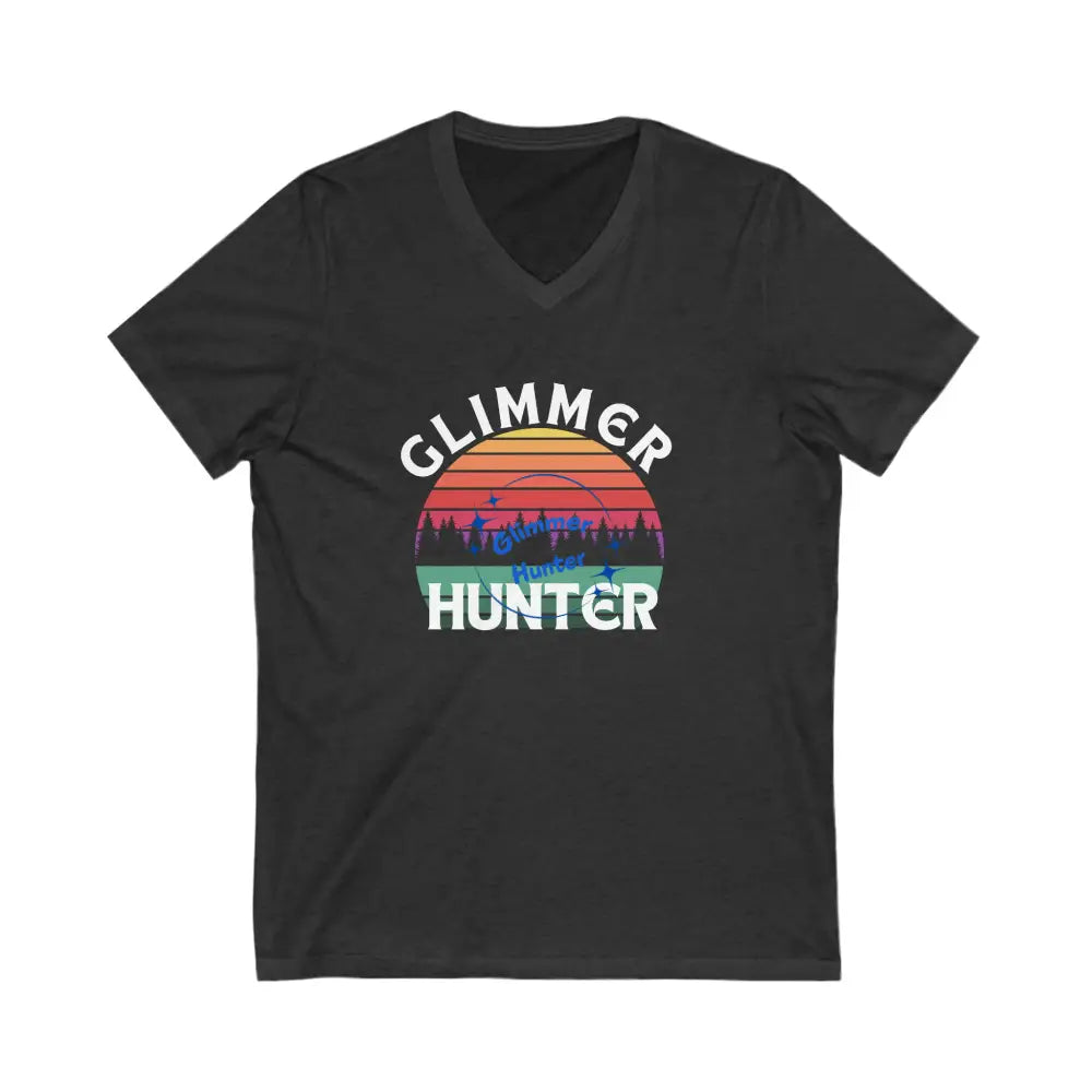 Glimmer Hunter V - Neck Tee Xs / Dark Grey Heather V - Neck