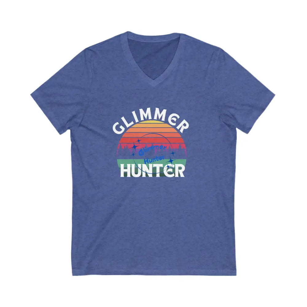 Glimmer Hunter V - Neck Tee Xs / Heather True Royal V - Neck