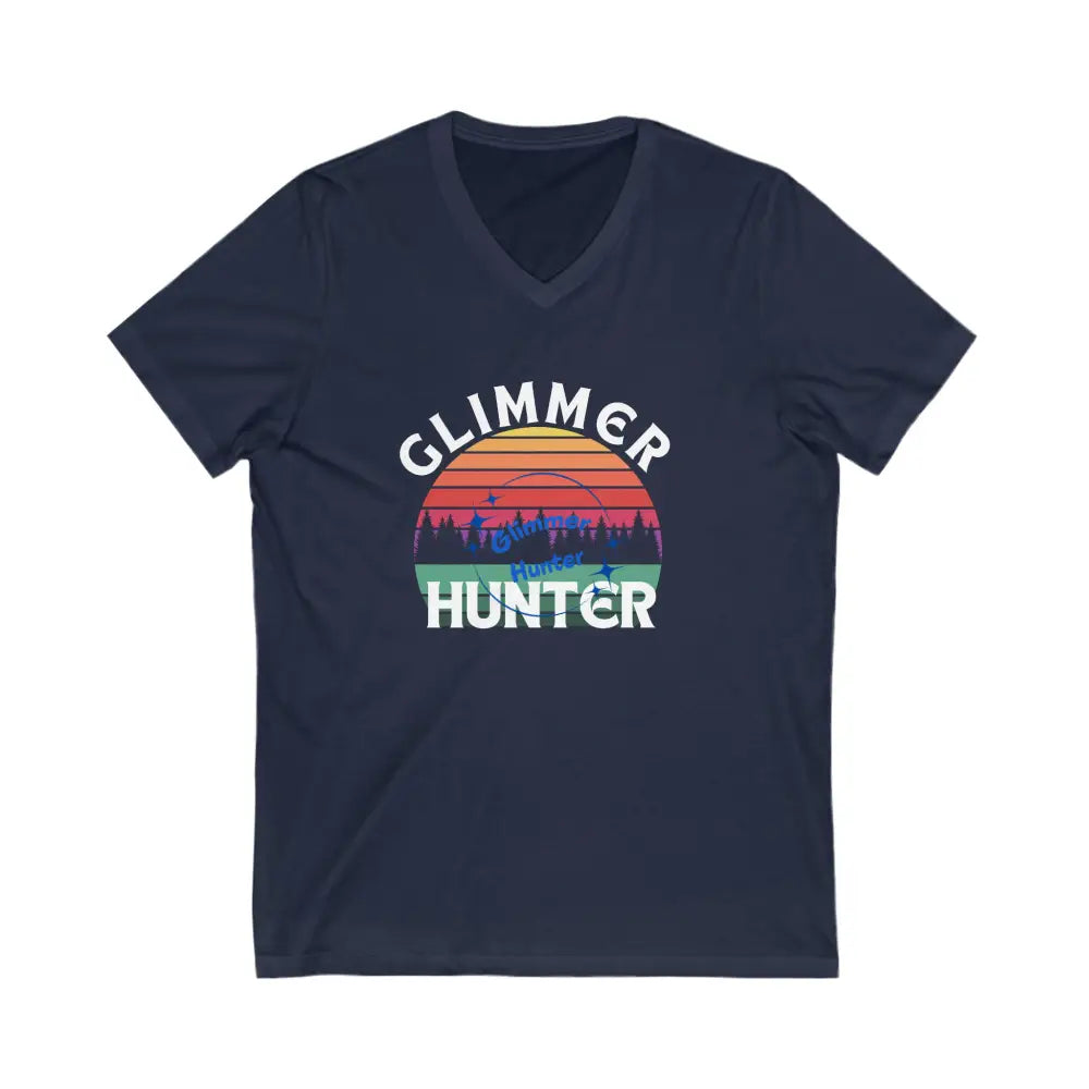 Glimmer Hunter V - Neck Tee Xs / Navy V - Neck