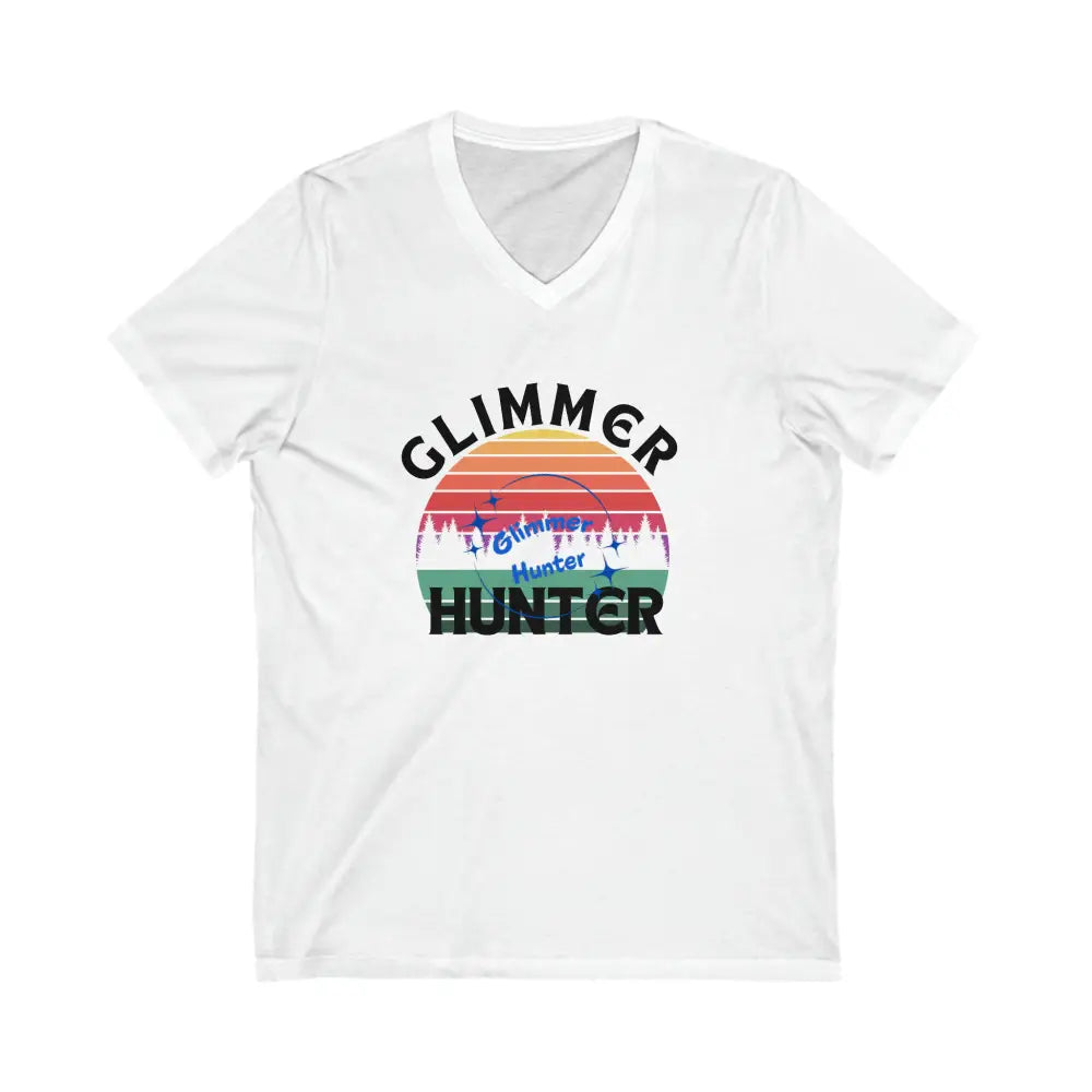 Glimmer Hunter V - Neck Tee Xs / White V - Neck