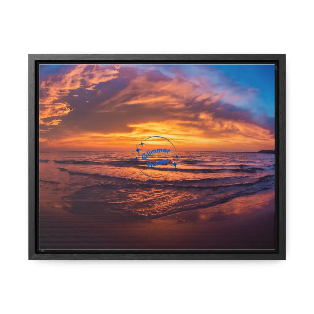 Untitled Sunrise 14 X 11 / Black Premium Gallery Wraps (1.25) Canvas